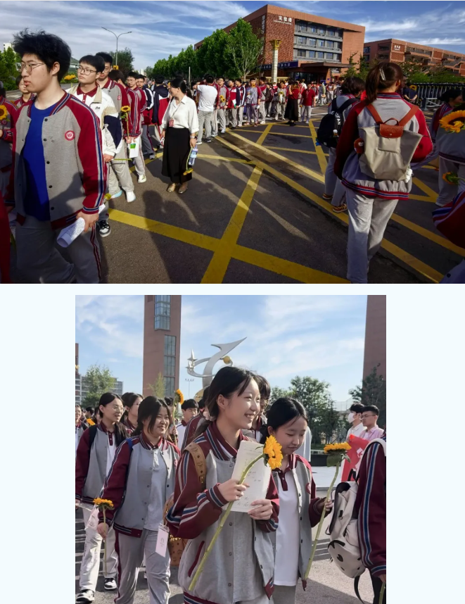 暖心送考 | 济南德雅高级中学：金榜启序，温情护航！